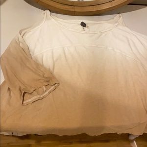 Free people cut out top